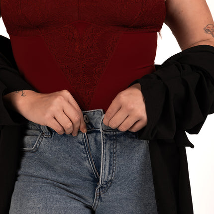 Midnight Lace Shaping Bodysuit