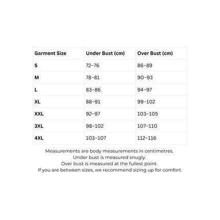 Wide Support Shaper Bra Wireless