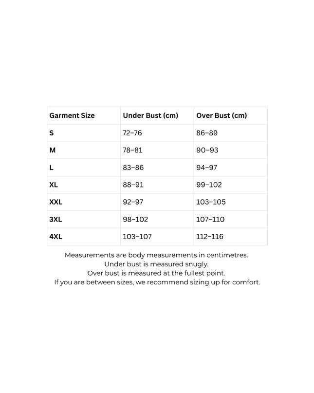 Wide Support Shaper Bra Wireless