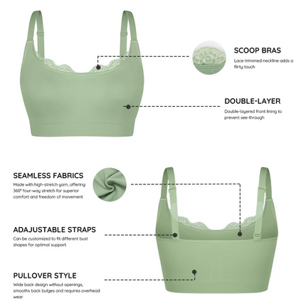 THE ALLURE Seamless Bralette