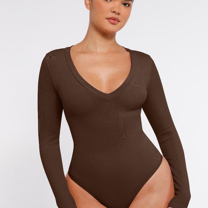 Long Sleeve Shaper Bodysuit