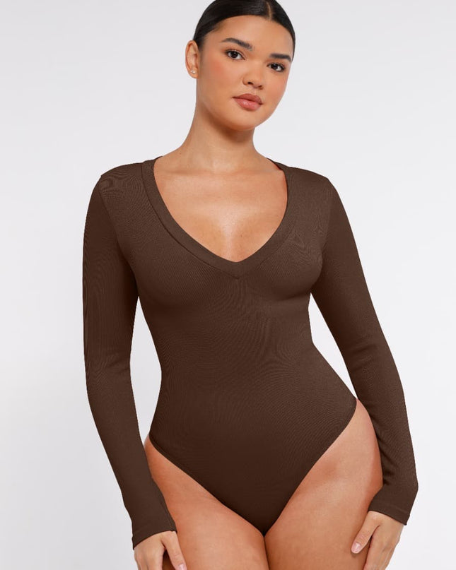Long Sleeve Shaper Bodysuit