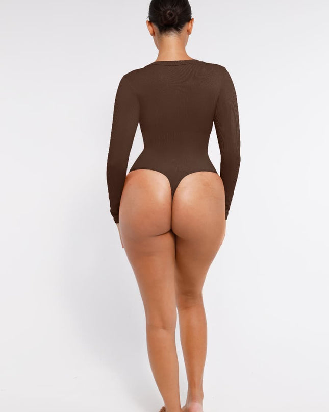 Long Sleeve Shaper Bodysuit